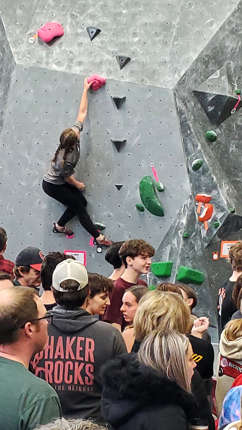 Climbing team competes at Rock Mill Climbing News, Sports, Jobs